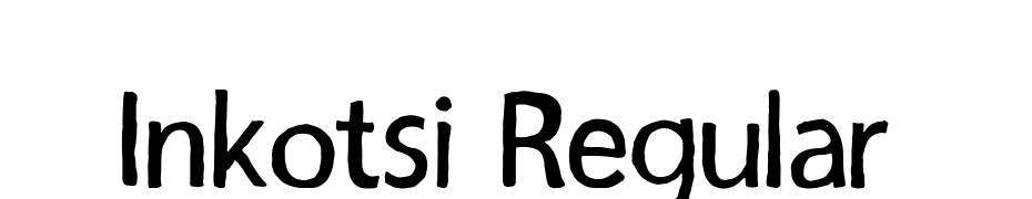 Inkotsi Regular Font Download Free
